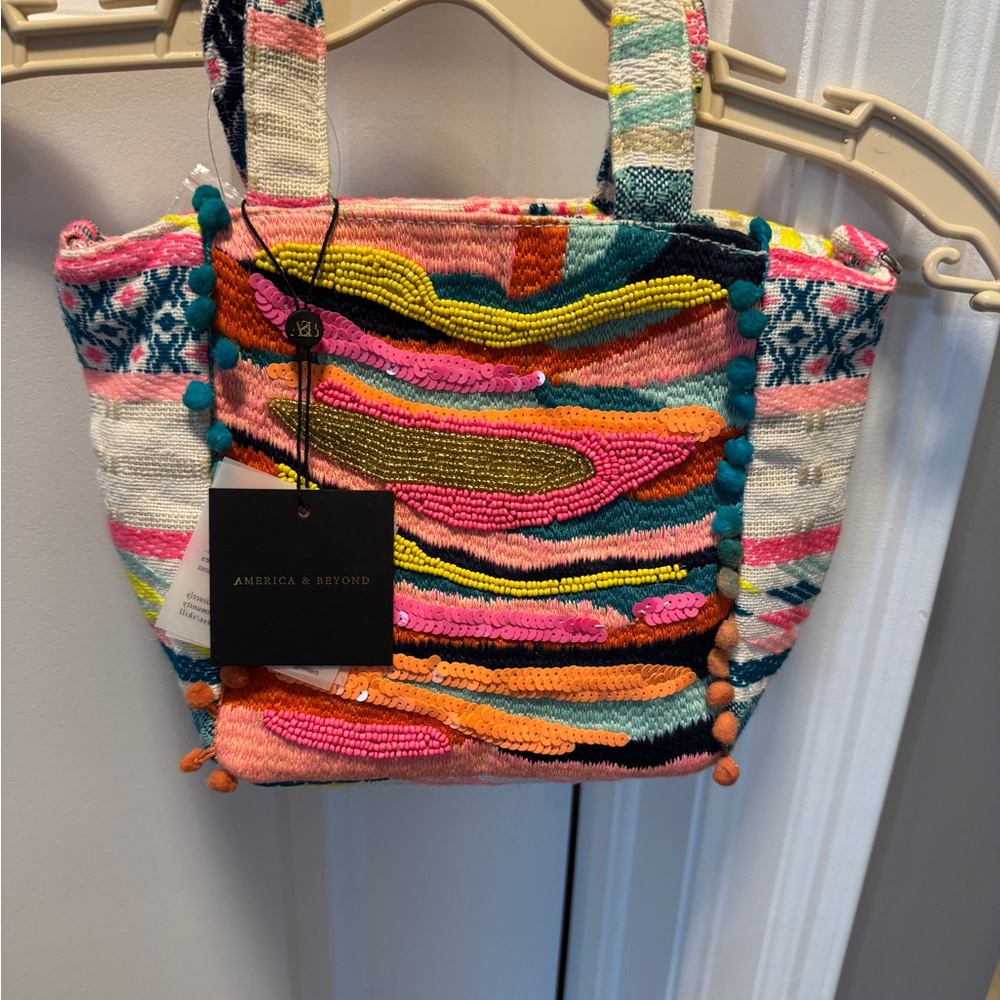 NWT America and Beyond Mini  Daphne Tote Still In stores now for 136 plus tax